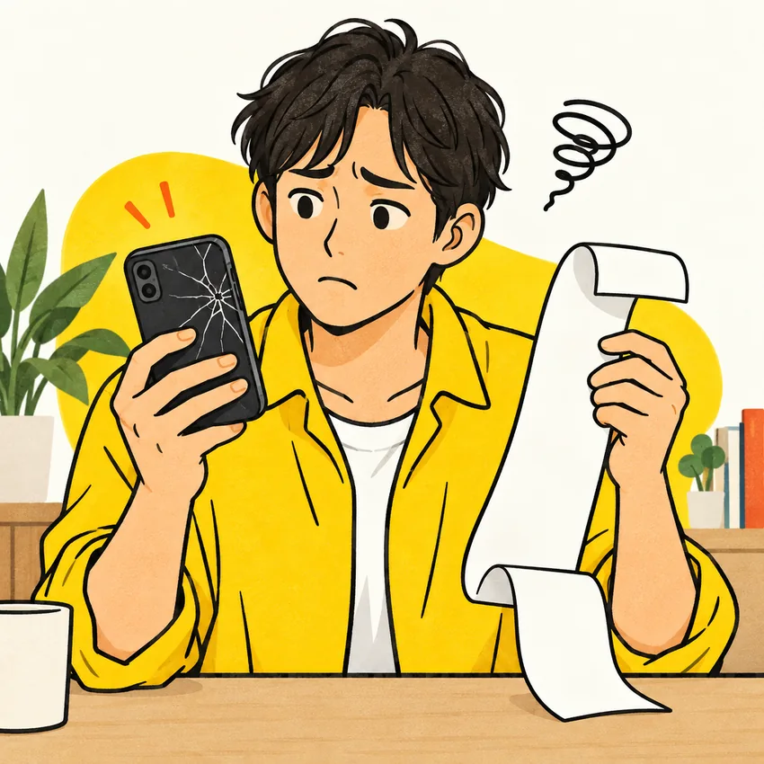修理代が高くて断念